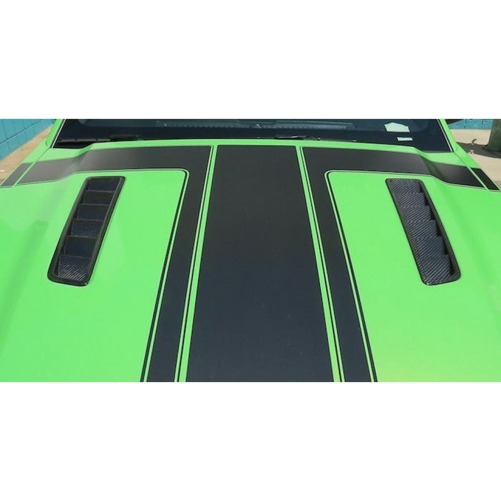 APR Performance Carbon Fiber Hood Vents for S197 Ford Mustang GT