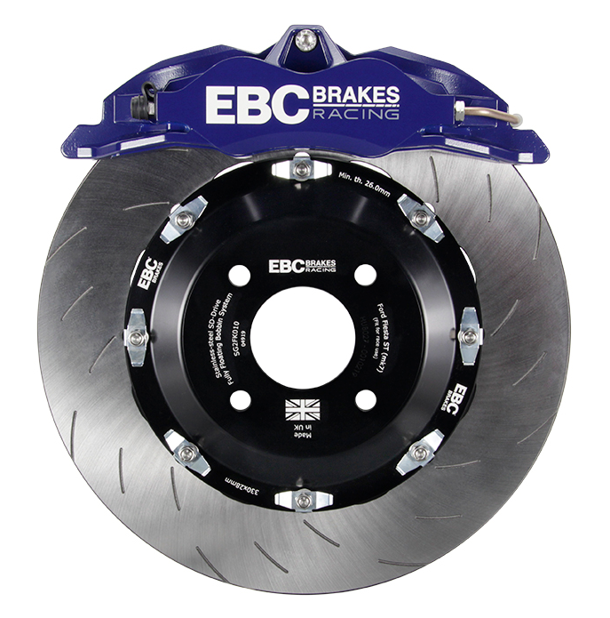 EBC 4 pot BBK Balanced Brake Kit – Ford Fiesta MK7 ST180 2011-2017