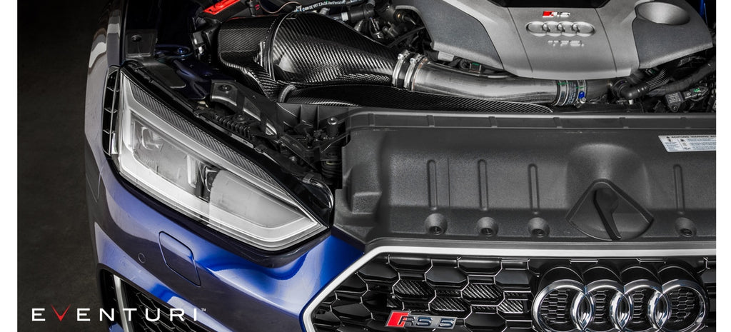 Eventuri Audi RS4 (B9) 2.9 V6 Turbo Carbon Fibre Air Intake System  EVE-B9RS5-CF-INT