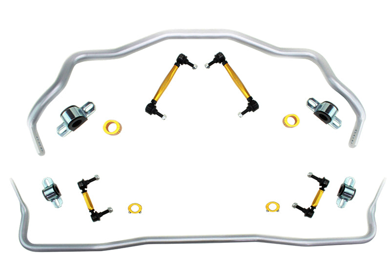 Whiteline Front & Rear Anti-Roll Bar Kit Ford Mustang S550 Incl GT 2014-2019  BFK006