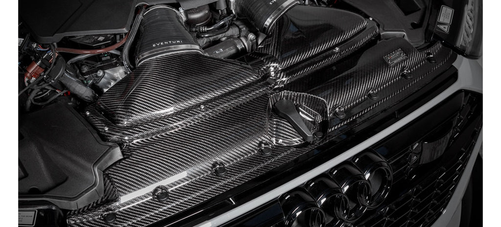 Eventuri Audi RS6/RS7 (C8) 2019+ Carbon Fibre Air Intake Kit EVE-C8RS6-CF-INT