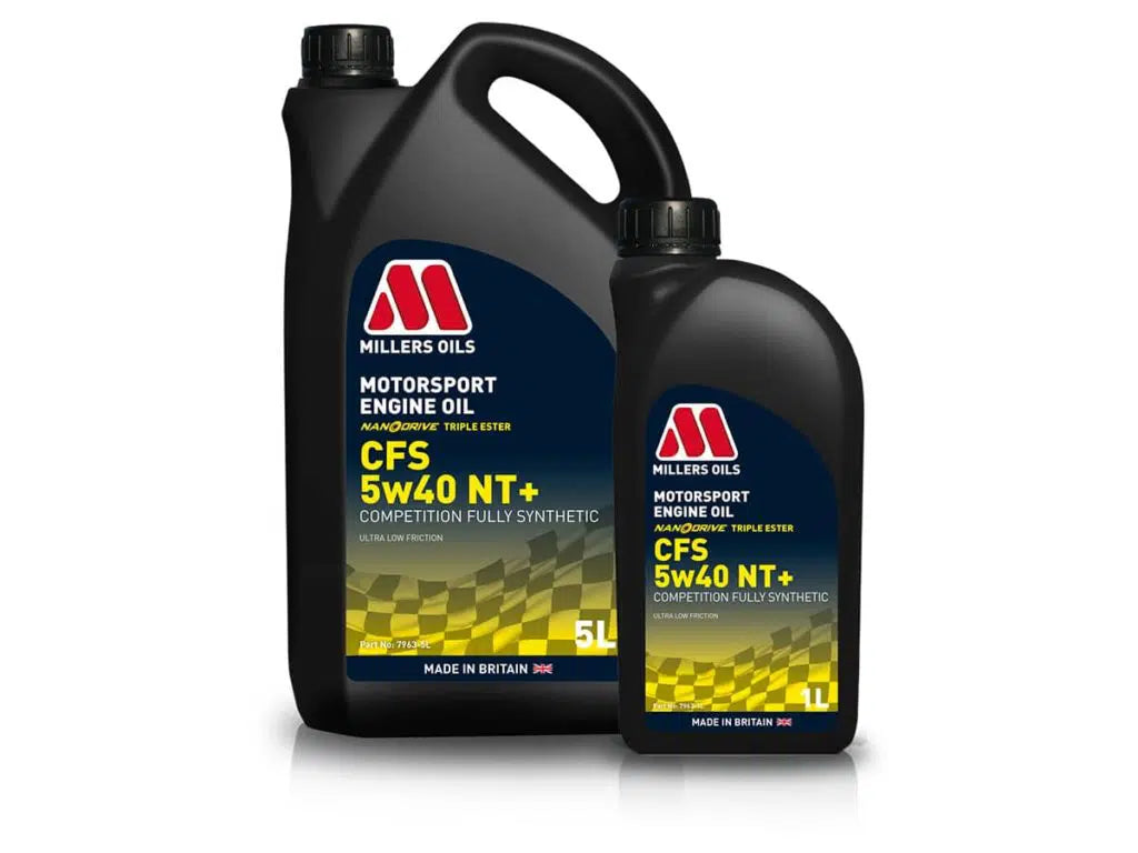 Millers Nanodrive ‘CFS’ 5W40 NT+ Engine Oil – 1/5 Litres – 7963