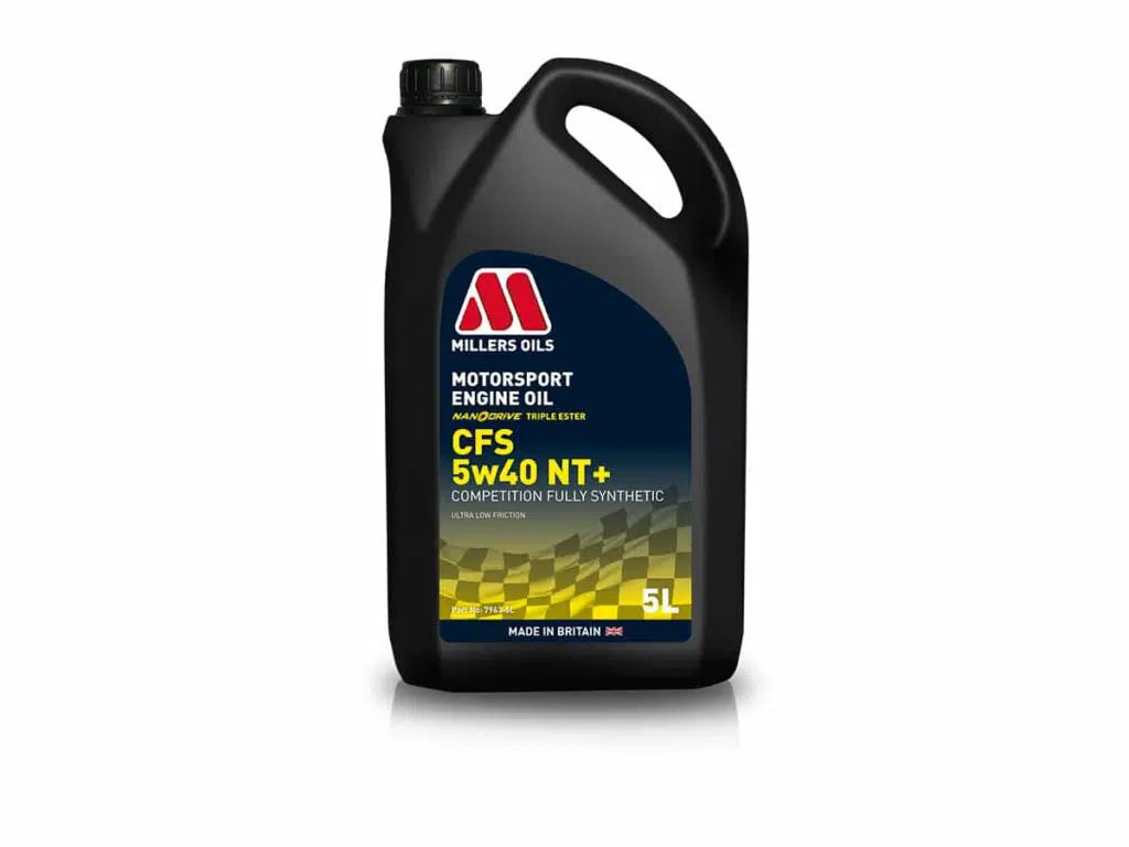 Millers Nanodrive ‘CFS’ 5W40 NT+ Engine Oil – 1/5 Litres – 7963