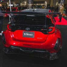 Load image into Gallery viewer, Varis KAMIKAZE Street Carbon Fiber Rear Diffuser w/ Rear Skirt for XP210 Toyota GR Yaris
