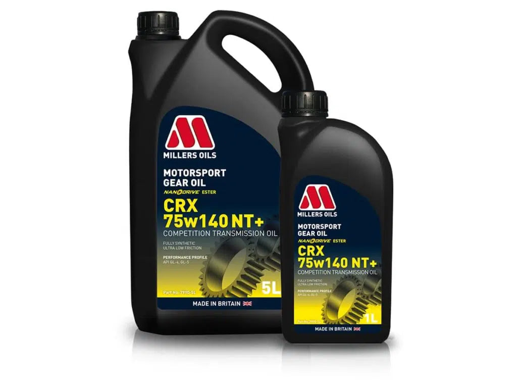 Millers Oils Motorsport CRX 75w140 NT+ Transmission Oil