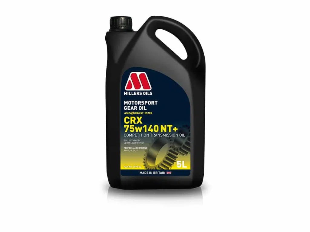 Millers Oils Motorsport CRX 75w140 NT+ Transmission Oil