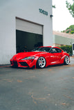 StreetHunter Designs Carbon Fiber High Kick Rear Lip Spoiler for A90 Toyota Supra