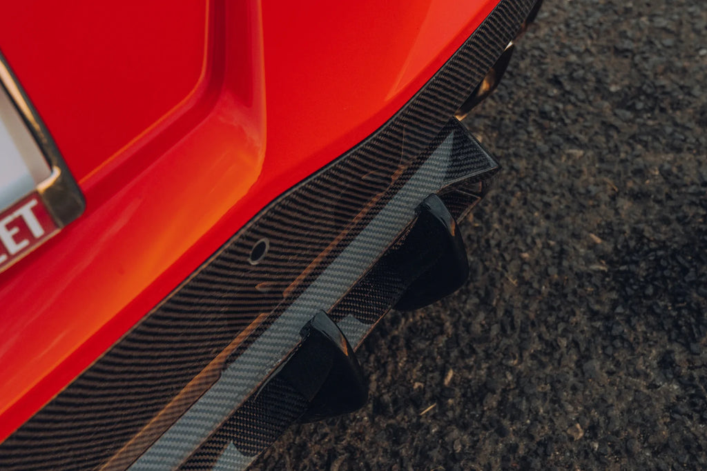 StreetHunter Designs Carbon Fiber Rear Diffuser for C8 Chevrolet Corvette