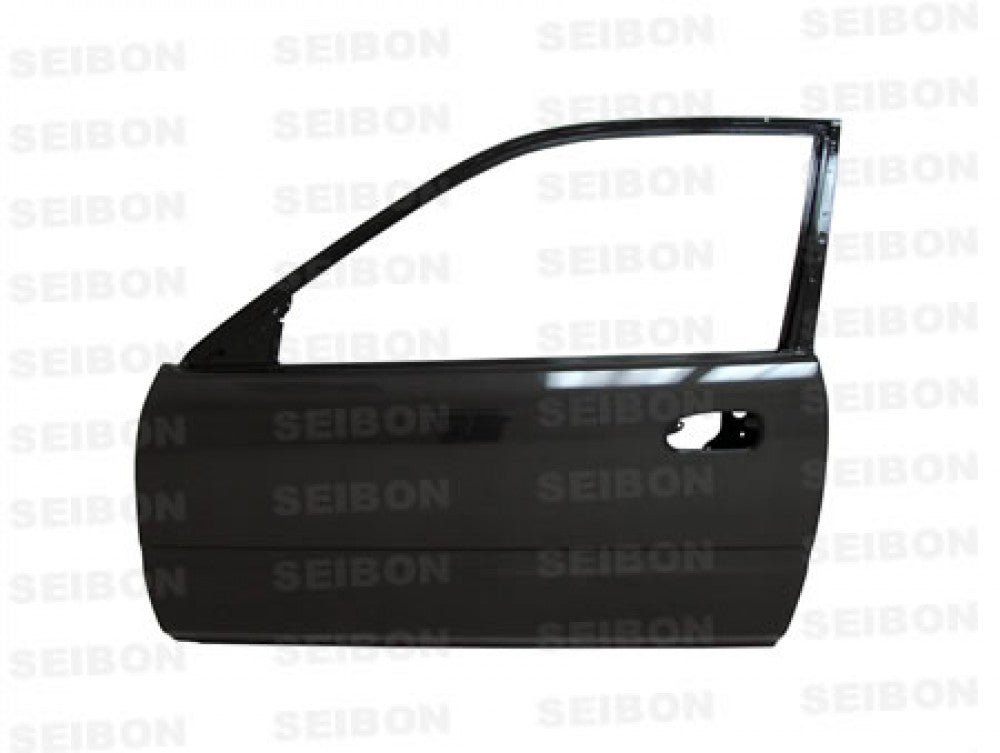 Seibon Carbon Fibre Door Pair - TR Style - Honda Civic 1996 - 2000