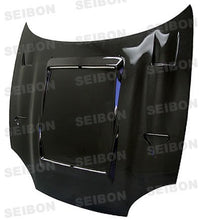 Load image into Gallery viewer, Seibon Carbon Fibre Bonnet - Mitsubishi GTO &amp; 3000GT (DVII Style)