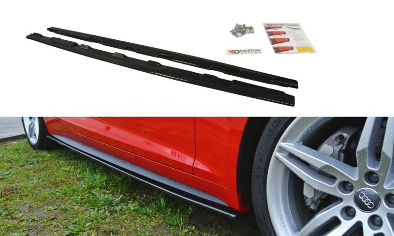 Maxton Design Side Skirts Splitters Audi A5 F5 S-Line Coupe (2016+) – AU-A5-2-SLINE-SD1