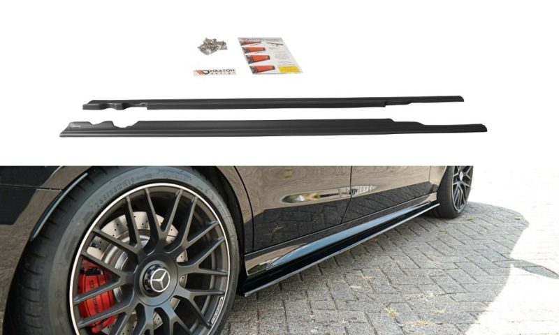 Maxton Design Side Skirts Splitters Mercedes C-Class S 205 63 AMG Estate (2015-2018) – ME-C-205-AMG-ES-SD1