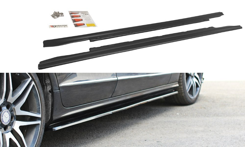 Maxton Design Side Skirts Diffusers Mercedes CLS C218 Standard (2011-2014) - ME-CLS-218F-SD1