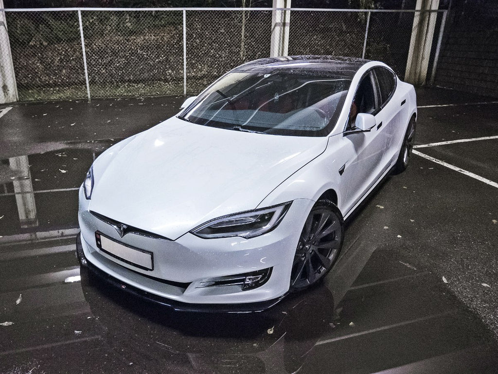 Maxton Design Side Skirts Splitters Tesla Model S Facelift (2016+) - TE-MODELS-1F-SD1