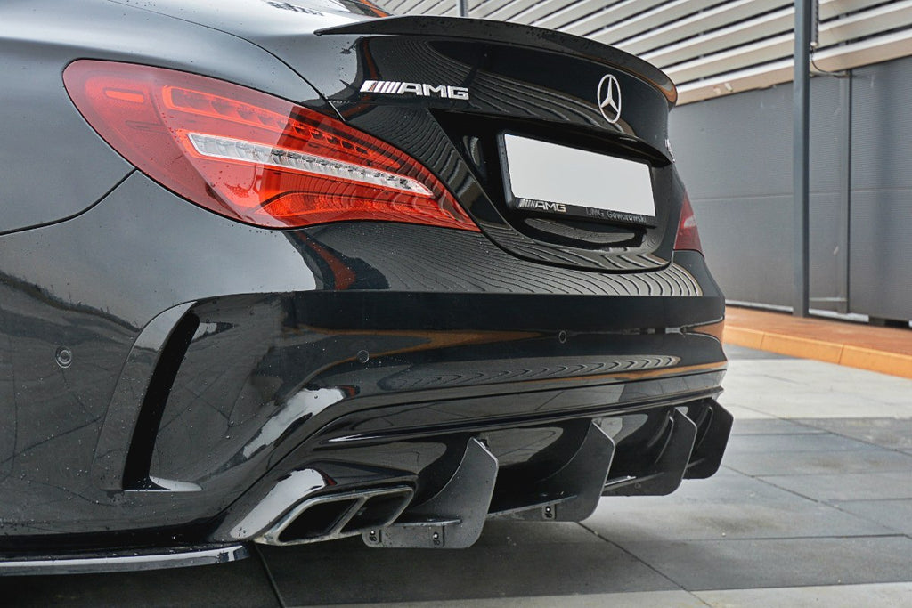 Maxton Design Rear Diffuser V.1 Mercedes CLA A45 AMG C117 Facelift (2017+) - ME-CLA-117F-AMG-CNC-RS1A