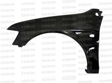 Load image into Gallery viewer, Seibon Carbon Front Wing Pair - Mitsubishi Evo 8 / 9 (10mm Wider)