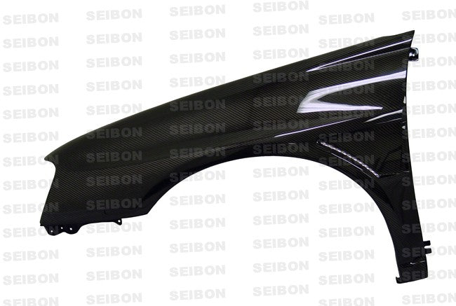 Seibon Carbon Front Wing Pair - Subaru Impreza GD8 (10mm Wider)