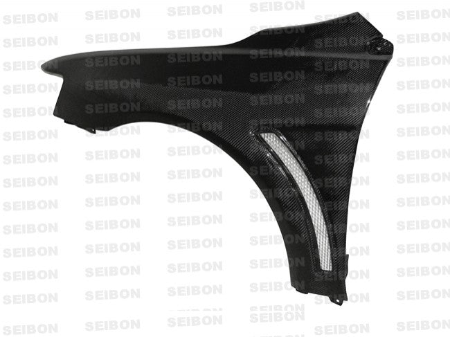 Seibon Carbon Front Wing Pair - Mitsubishi Evo X (10mm Wider)