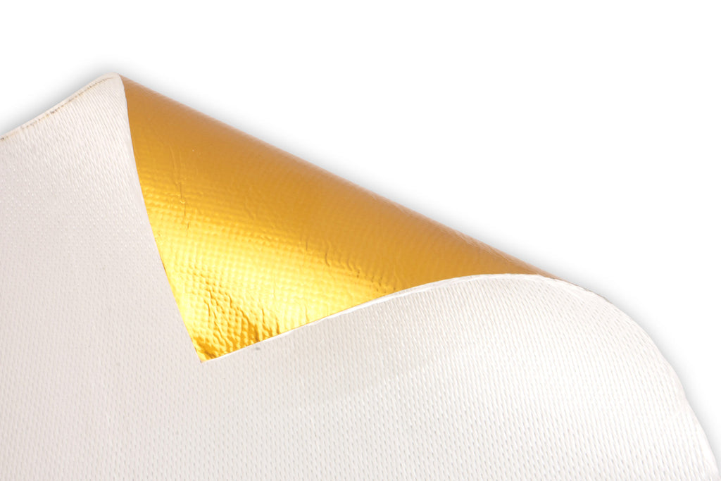 ADHESIVE REFLECTIVE GOLD HEAT BLANKET