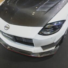 Load image into Gallery viewer, Varis ARISING-1 Carbon+ Fiber Front Spoiler w/ Turbulator for RZ34 Nissan Z