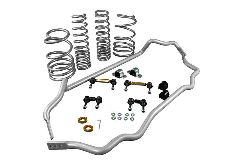 Whiteline Grip Series 1 Anti-Roll Bar and Lowering Spring Vehicle Kit Mitsubishi Lancer Evolution X 2009-2016  GS1-MIT002