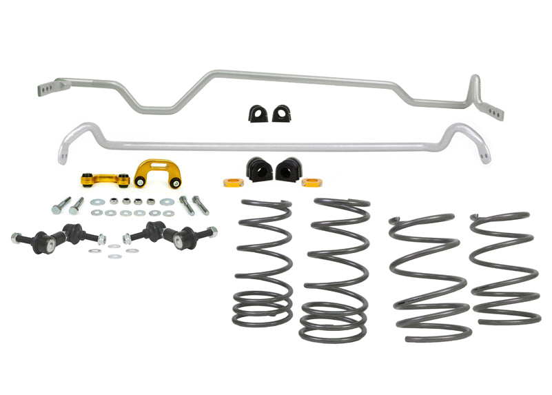 Whiteline Grip Series 1 Anti-Roll Bar and Lowering Spring Vehicle Kit Subaru Impreza WRX GD2 2004-2007  GS1-SUB002