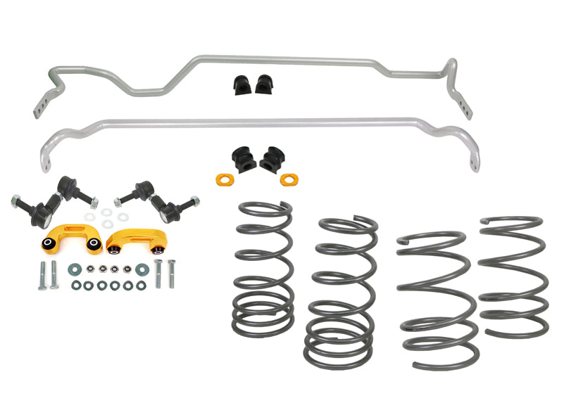 Whiteline Grip Series 1 Anti-Roll Bar and Lowering Spring Vehicle Kit Subaru Impreza WRX GD2 2004-2007  GS1-SUB002