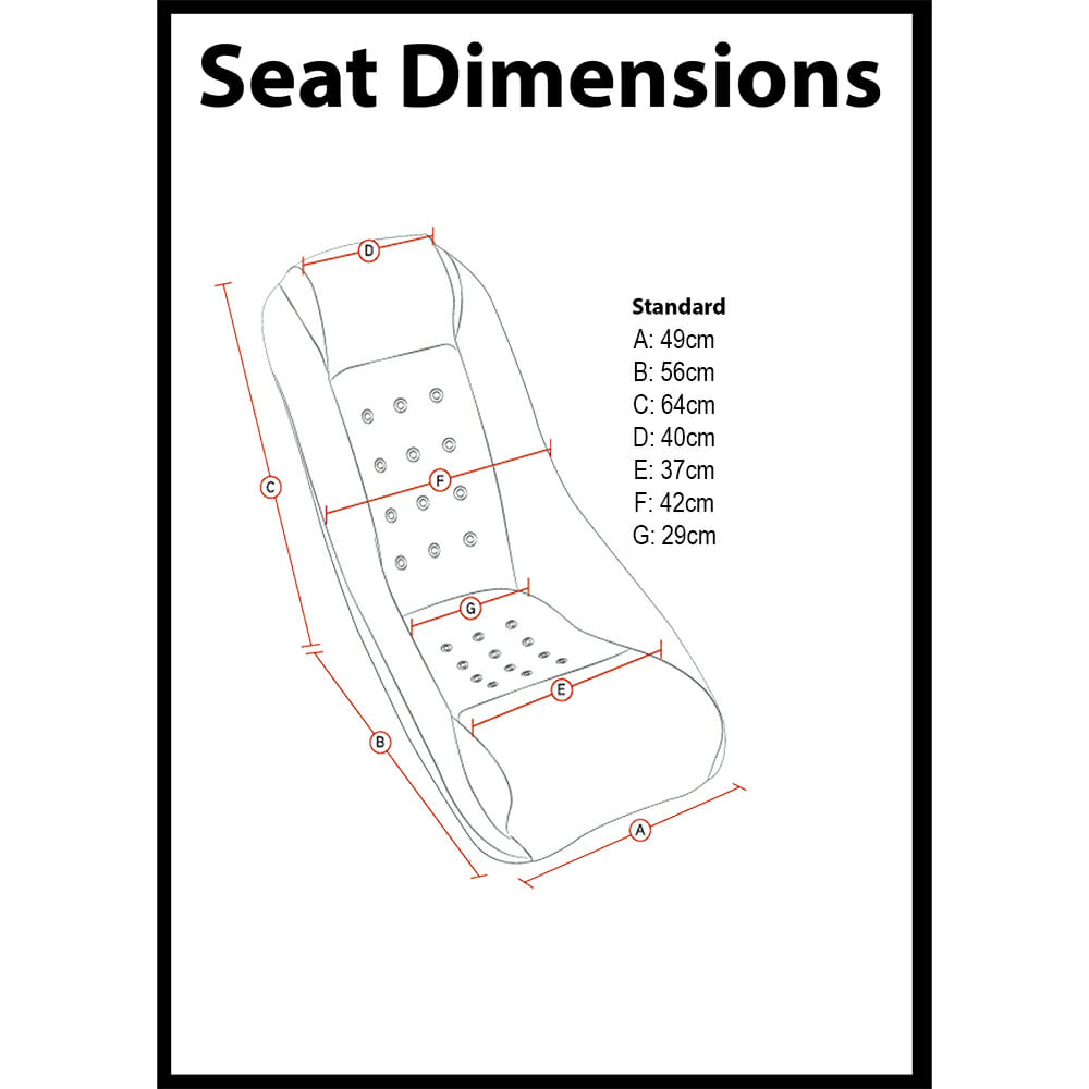 GT4 Retro Bucket Seat