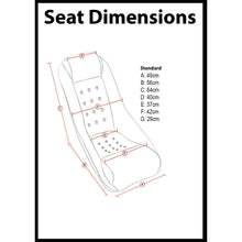 Load image into Gallery viewer, GT4 Retro Bucket Seat