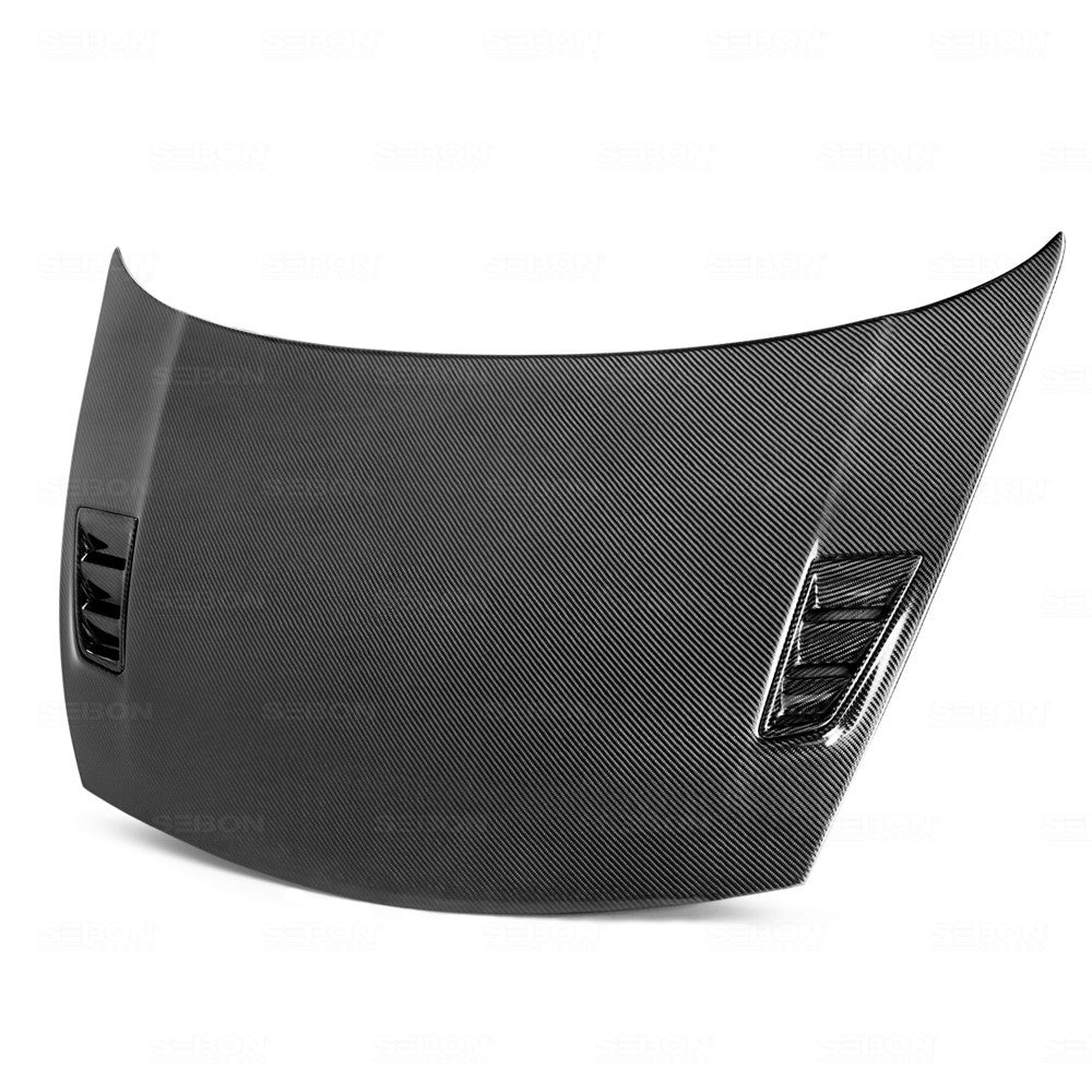 Seibon Carbon Fibre Bonnet - Honda Civic Type R FD2 (MGII Style)