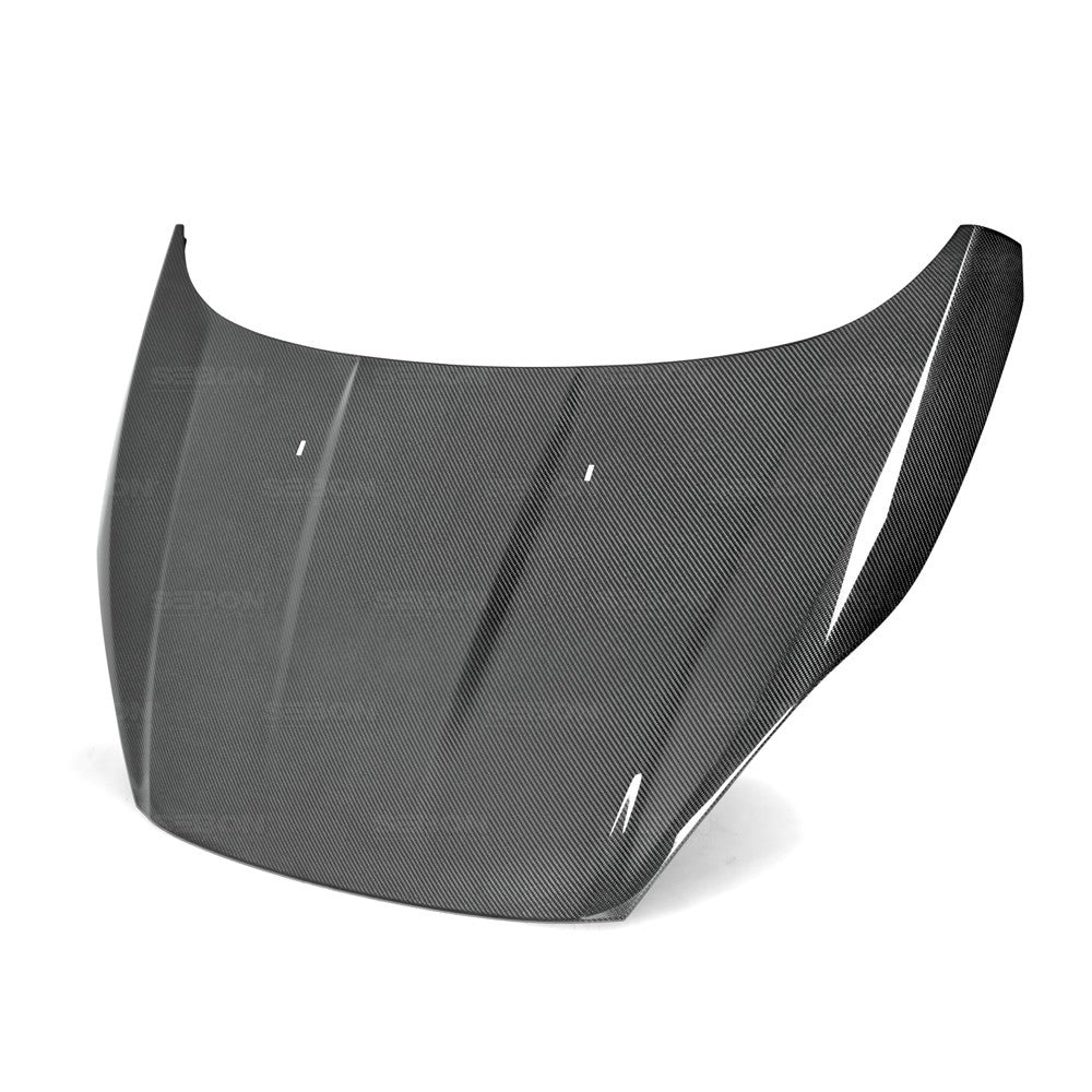 Seibon Carbon Fibre Bonnet - OEM Style - Ford Fiesta ST180 / ST200 - 2013-