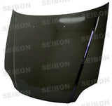 Seibon Carbon Fibre Bonnet - Honda Civic 1999 - 2000 (OE Style)