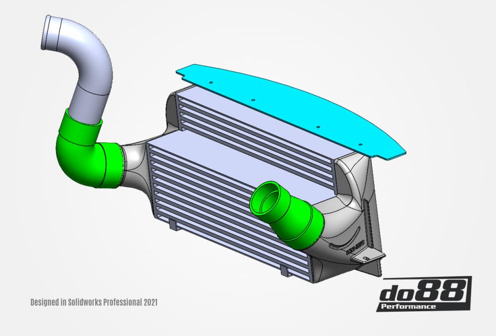 do88 BMW 135i/335i N54/N55 2007-2013 (E9x E82 E89) Performance Intercooler - ICM-350-S