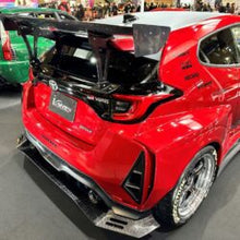 Load image into Gallery viewer, Varis KAMIKAZE Street Carbon Fiber Rear Diffuser w/ Rear Skirt for XP210 Toyota GR Yaris