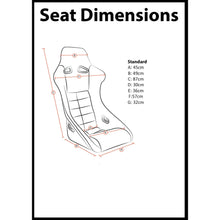 Load image into Gallery viewer, Lotus Replacement LE-Driver Racing Seat