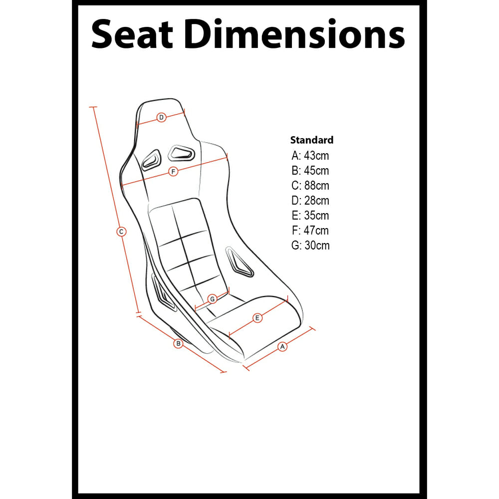 Lotus Replacement LE-X Racing Seat