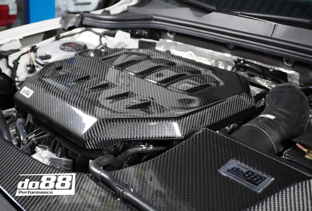 do88 VW Golf Mk8 GTI/R Carbon Fibre Engine Cover - MK-100