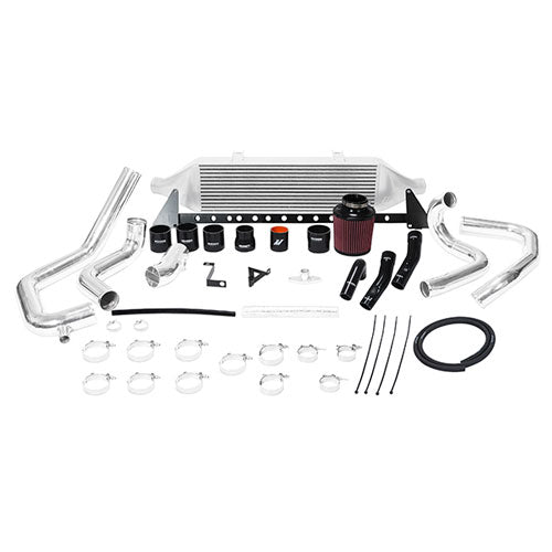 Mishimoto Front-Mount Intercooler Kit, W/ Air Added Intake, Silver Subaru STI 08-14