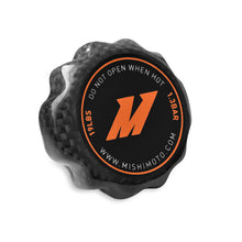 Load image into Gallery viewer, Mishimoto 1.3 Bar Rated Carbon Fiber Radiator Cap, Small (Import)