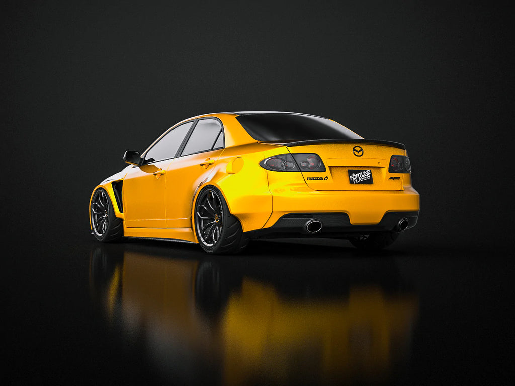 MS6R WIDEBODY KIT FOR 2006-2007 MAZDASPEED 6