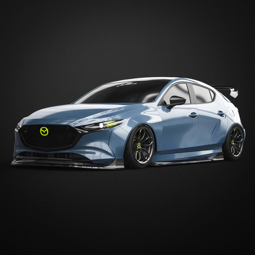 MZ3R GEN4 CARBON AERO WING FOR 2019+ MAZDA 3