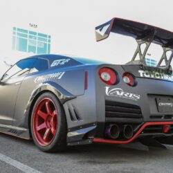 Varis Circuit Ver Rear Under Skirt / Underspoiler Optional 4-Pc Long Diffuser Fin Set for 2009-19 Nissan GT-R [R35] VANI-114