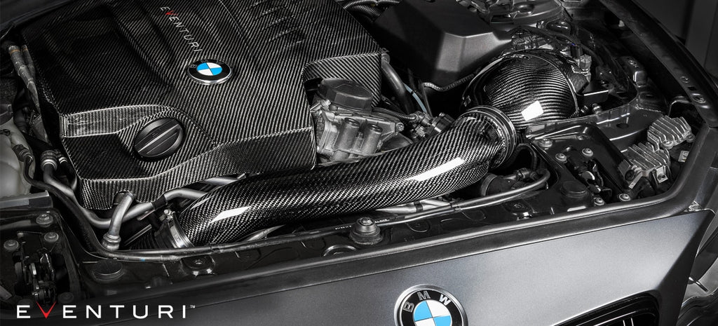 Eventuri BMW N55 Carbon Performance Air Intake V1 (M135I, M2, M235I, 335I & 435I)  EVE-N55V2-CF-INT