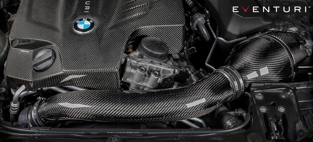 Eventuri BMW N55 Carbon Performance Air Intake V1 (M135I, M2, M235I, 335I & 435I)  EVE-N55V2-CF-INT