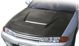Varis Carbon Cooling Bonnet for 1989-92 Nissan Skyline GT-R [HCR32] VBNI-009