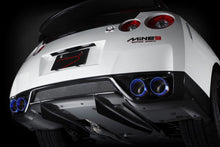 Load image into Gallery viewer, Mine’s Carbon Rear Under Spoiler Vertical Fin Set for 2009-11 Nissan GT-R [R35] G102099