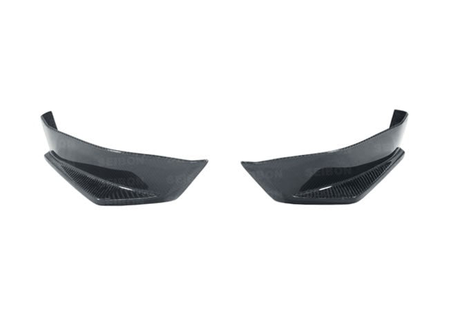 Seibon Carbon Fibre Rear Side Spat Pair - KC Style - Subaru BRZ / Toyota GT86