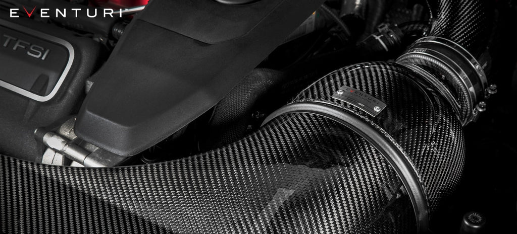 Eventuri Audi RS3 8V (Pre-Facelift 15-16) Carbon Fibre Air Intake System  EVE-8VRS3-CF-RHD-INT