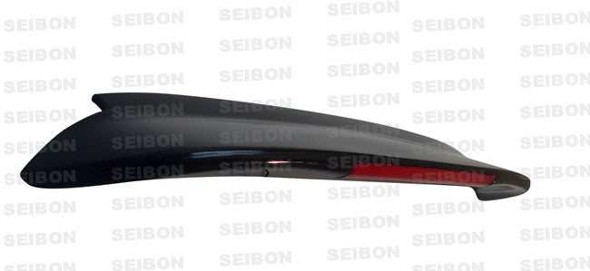 Seibon Carbon Fibre Rear Spoiler - Honda Civic 1992 - 1995 (SP Style) inc Brake Light