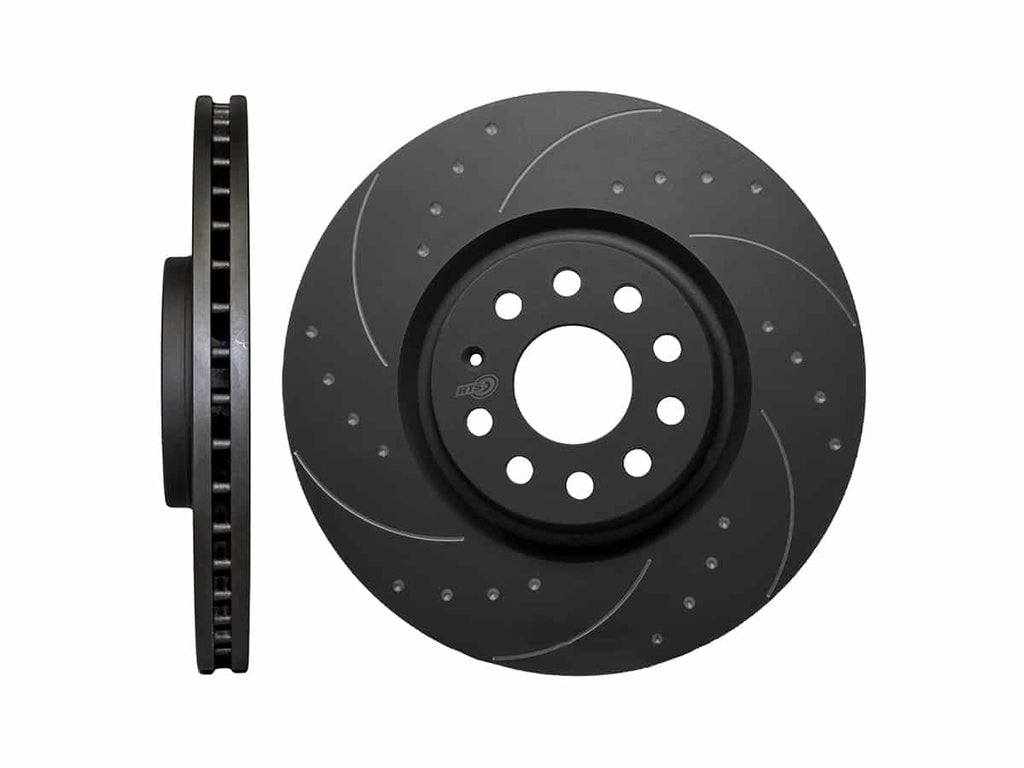 RTS Performance Brake Discs - 340mm Front Fitment - Dimpled & Grooved
